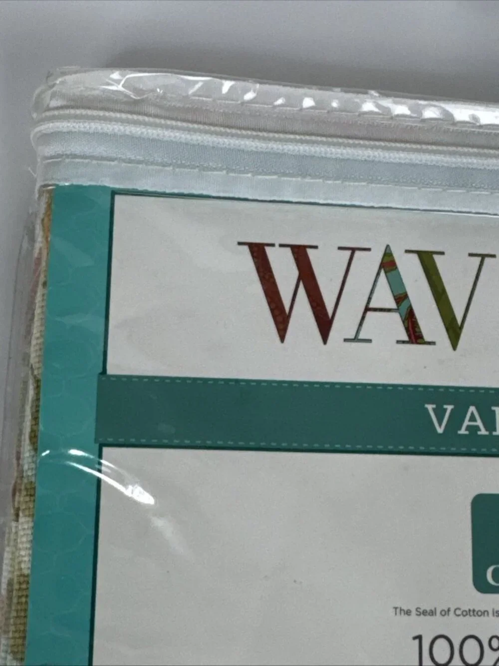 Waverly Jacqueline Valance 60x18 Spring Bling Vapor NEW Cotton floral cottage